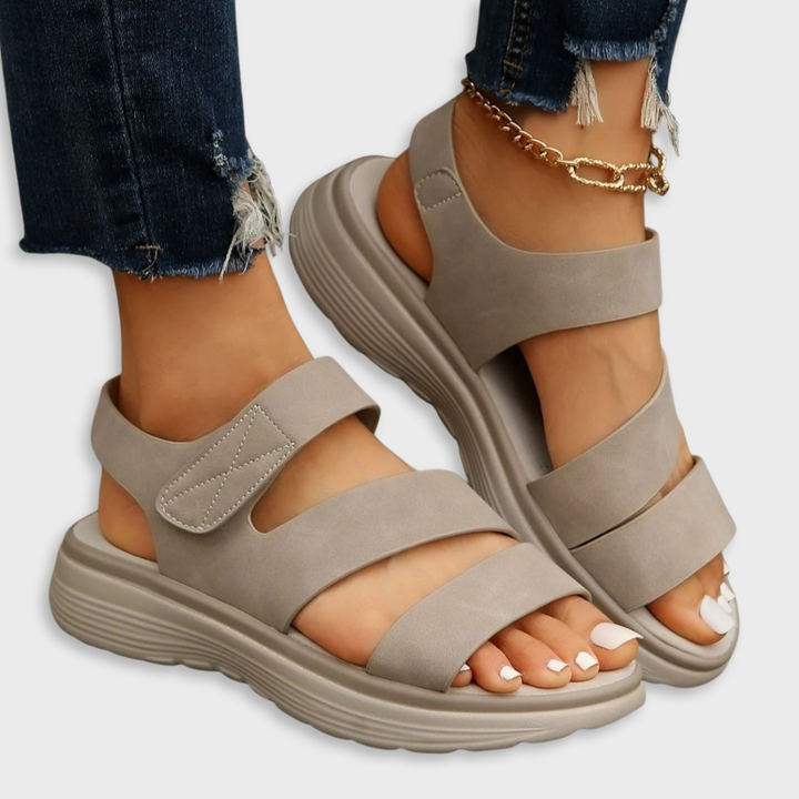 Alana | Zachte Platform Sandalen