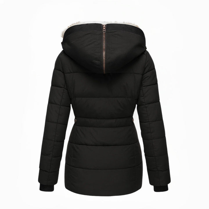 Women’s Hooded Insulated Quilted Winter Coat