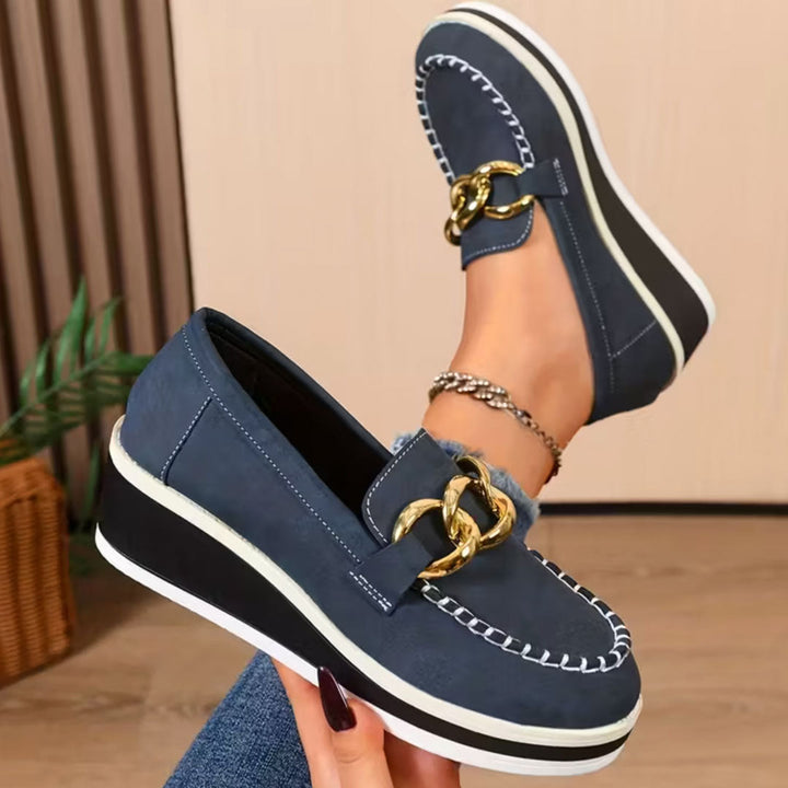 Relia | Chain Comfort Platform Loafer
