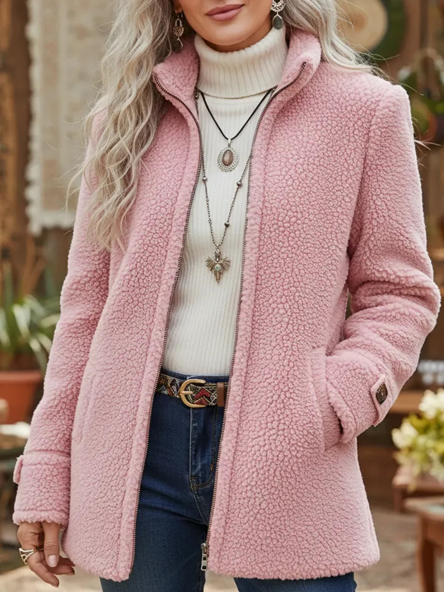 Colette™ | Soft &amp; Elegant Zip-Up Jacket