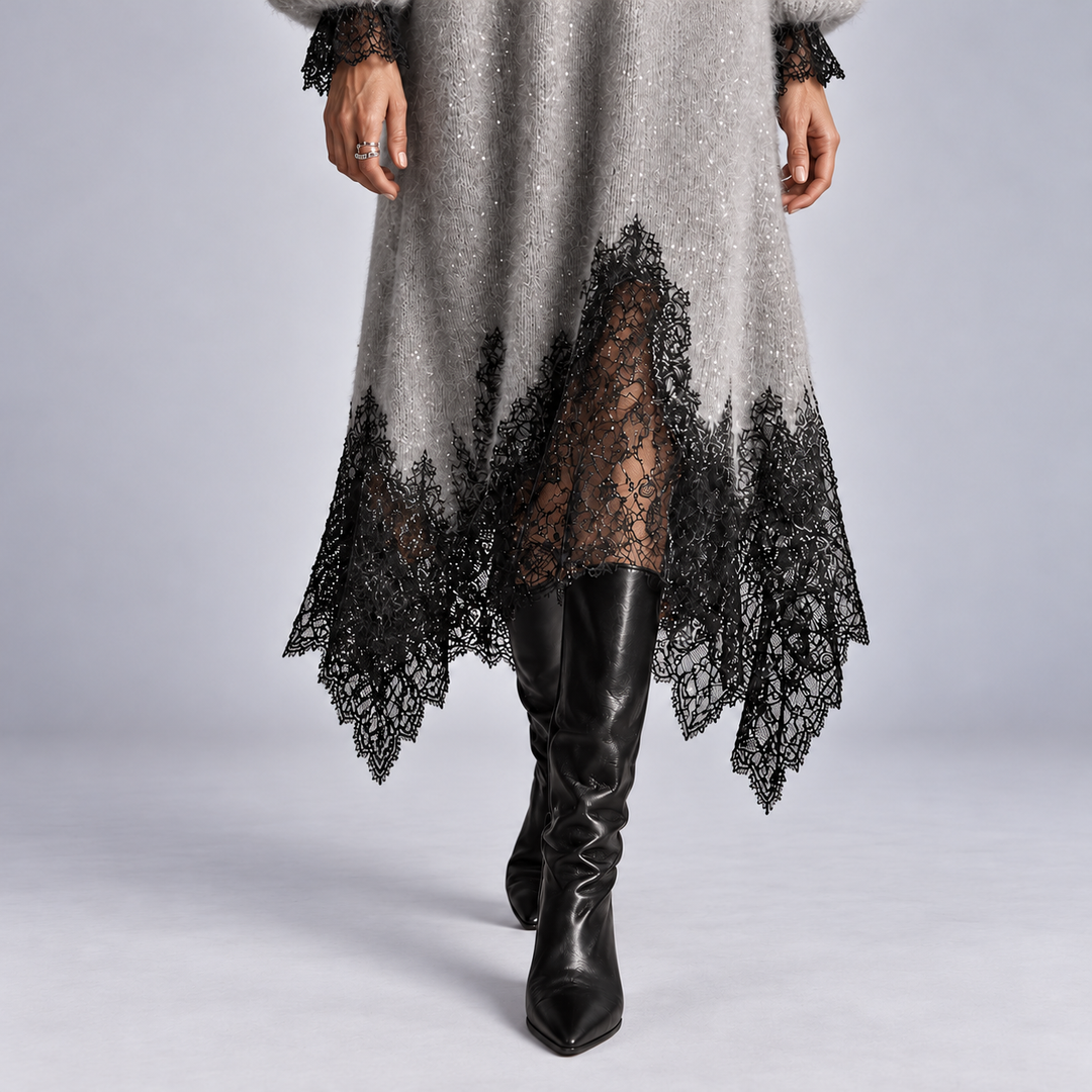 Mireille | Sparkly Knit Dress