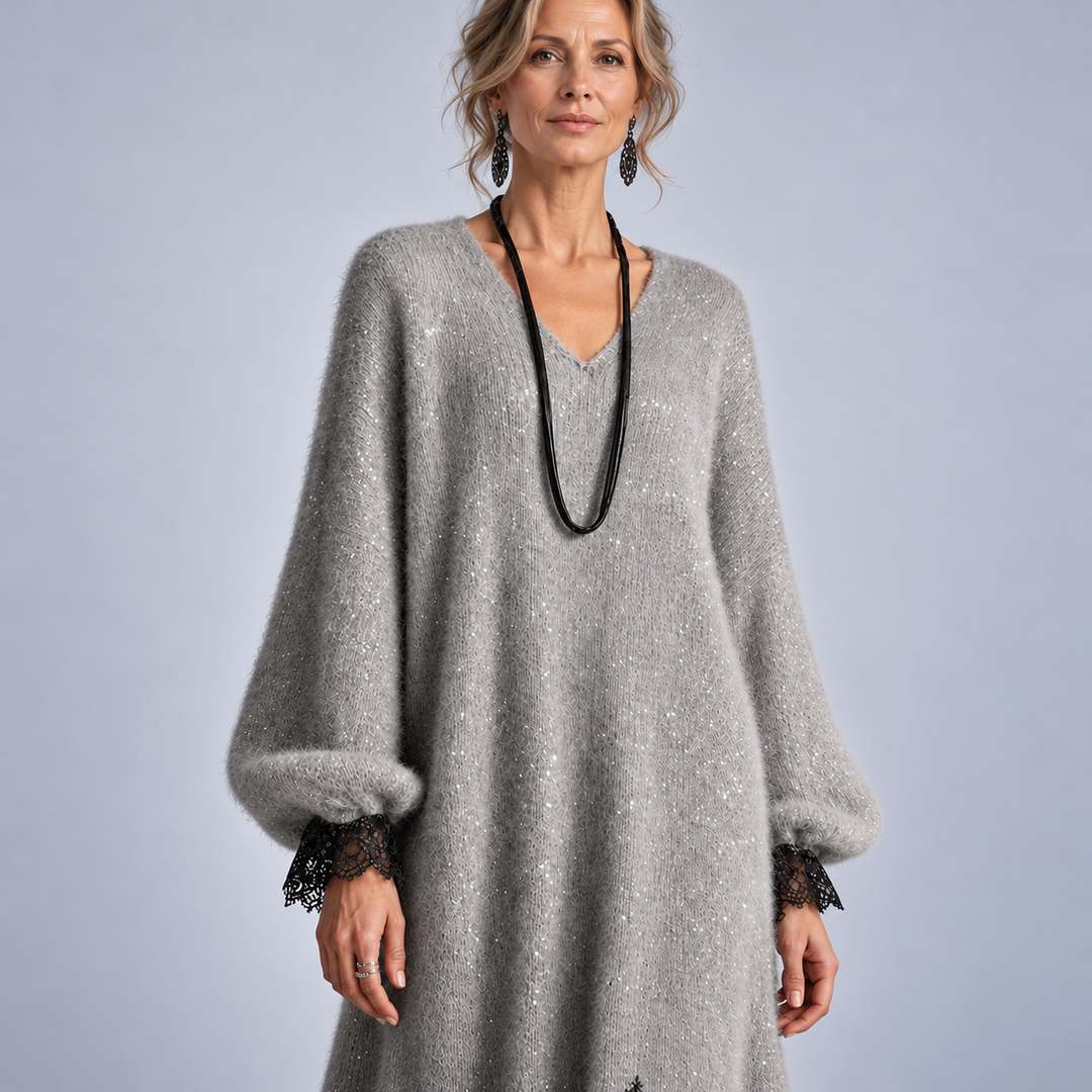 Mireille | Sparkly Knit Dress