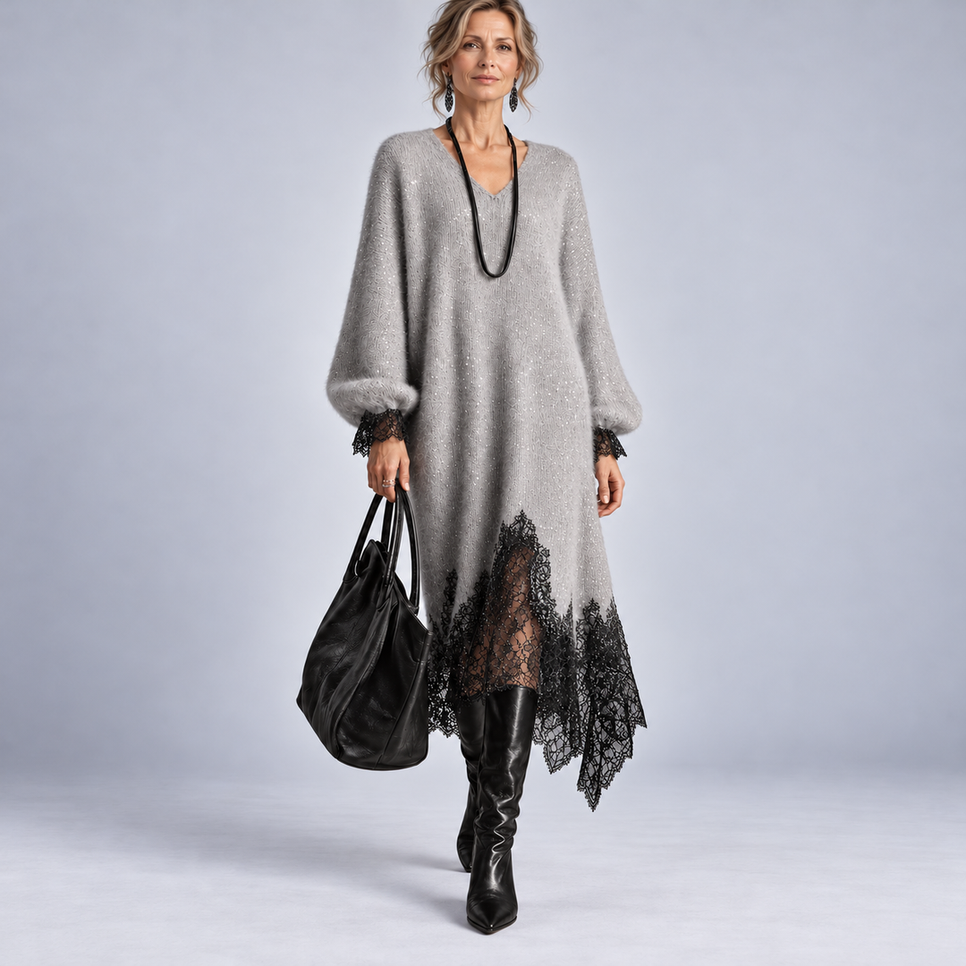Mireille | Sparkly Knit Dress