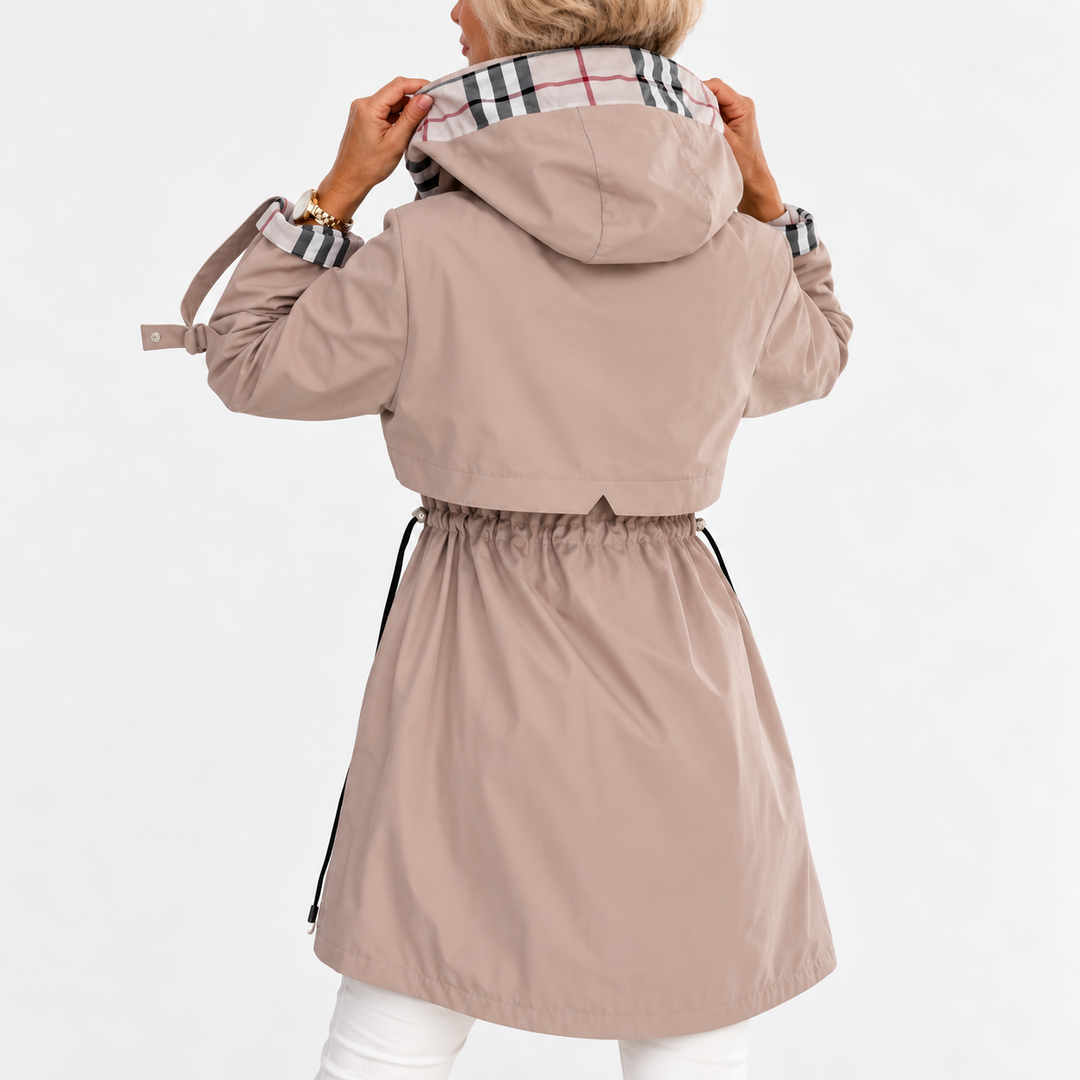 Adalina | Waterproof Zip-Up Coat