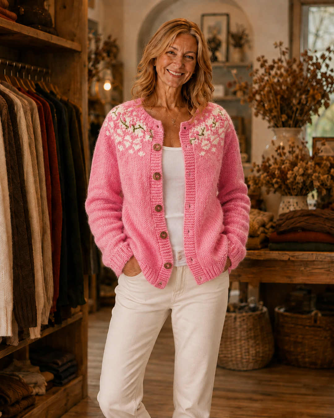 Lorraine | Vintage Knit Cardigan