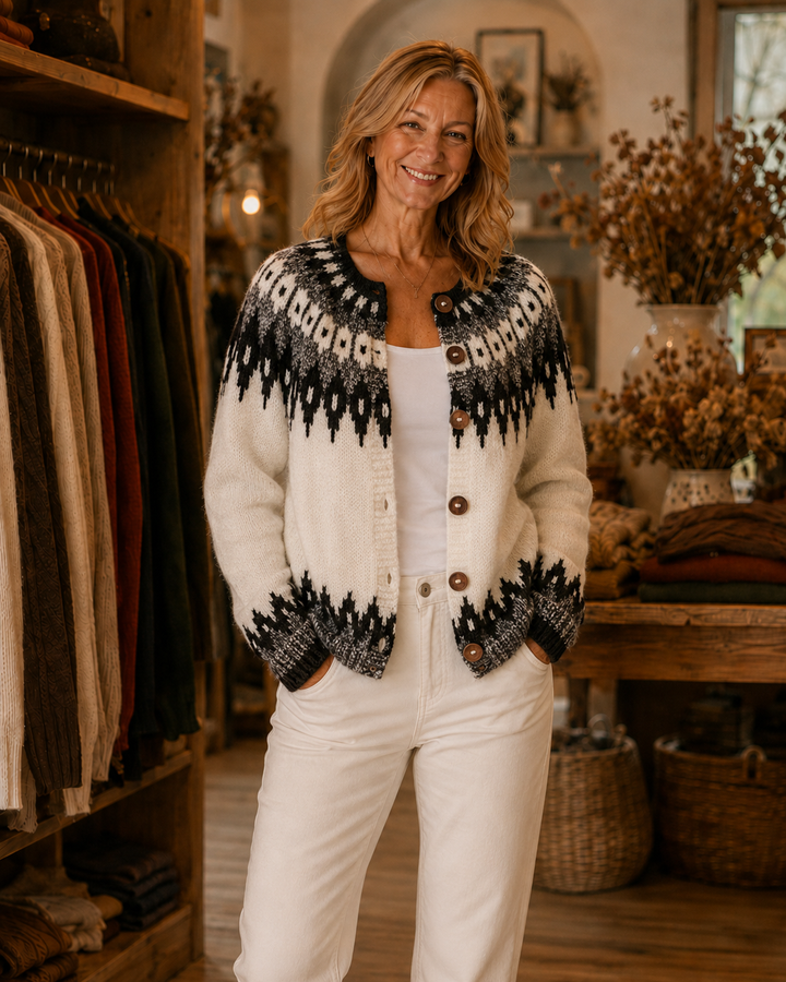 Ruth | Vintage Knit Cardigan