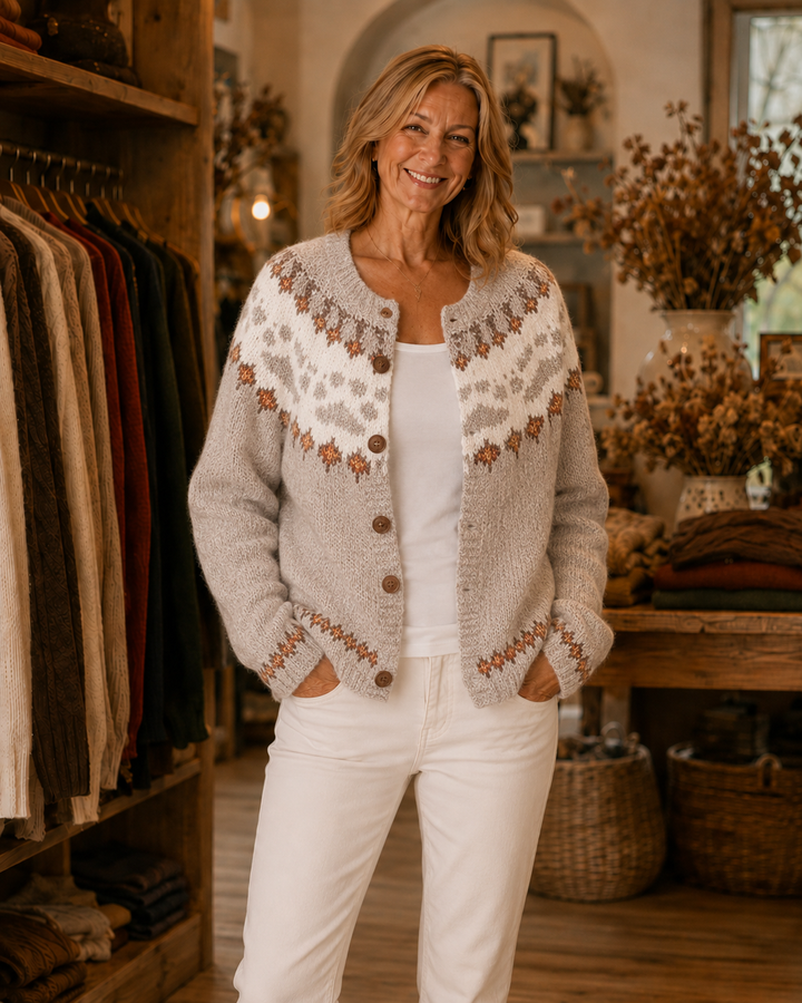 Lois | Vintage Knit Cardigan