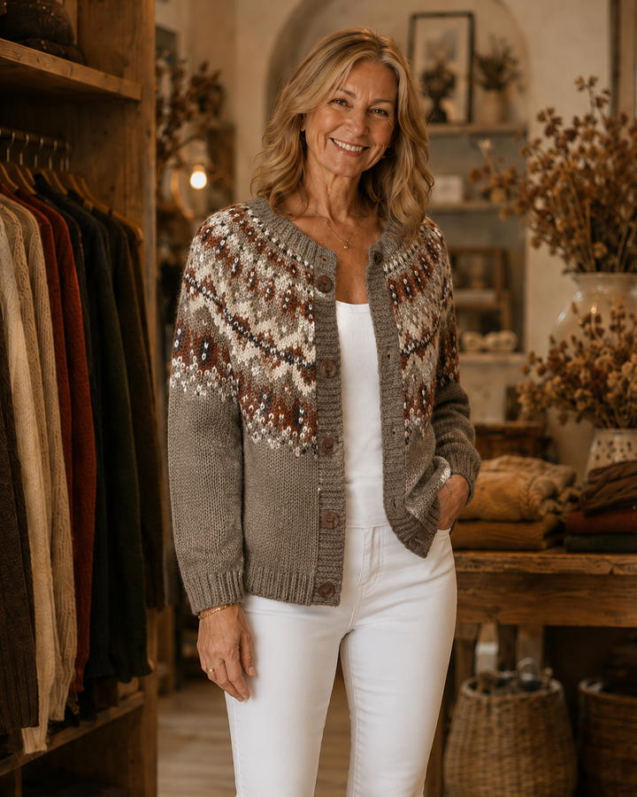 Gloria | Vintage Knit Cardigan