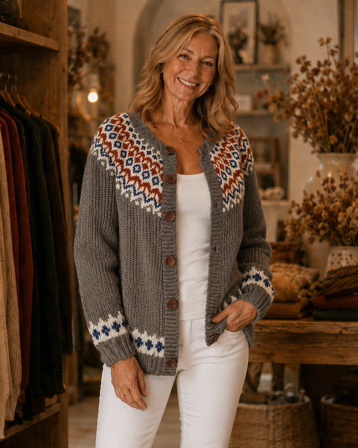 Karen | Vintage Knit Cardigan