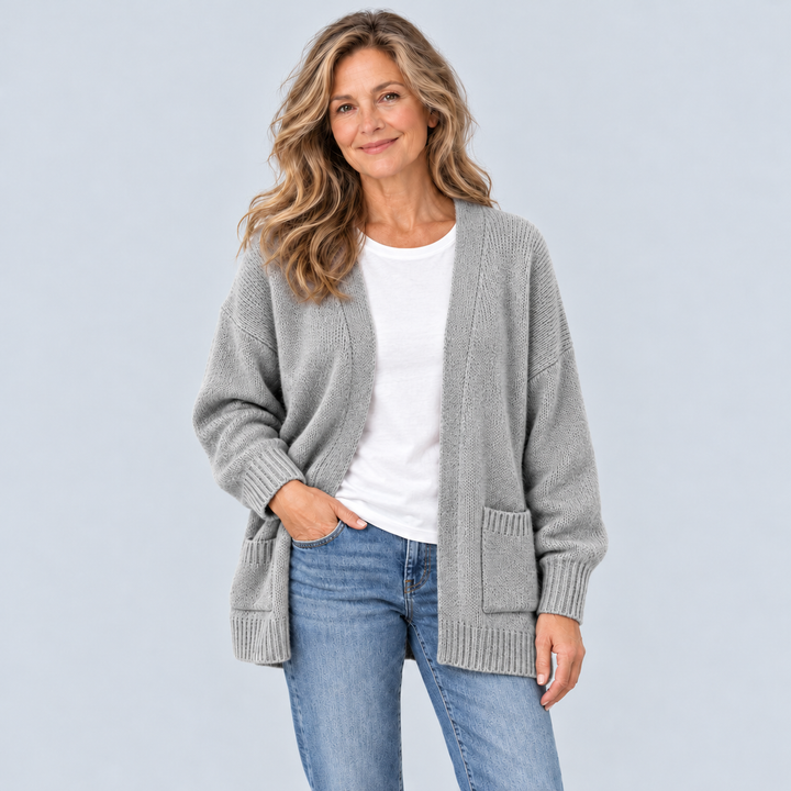 Juliet | Relaxed Open-Front Cardigan