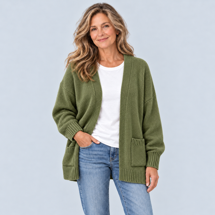 Juliet | Relaxed Open-Front Cardigan