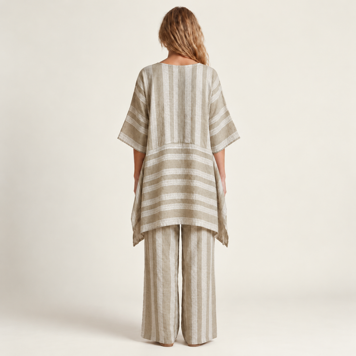 Kiara | Striped Set