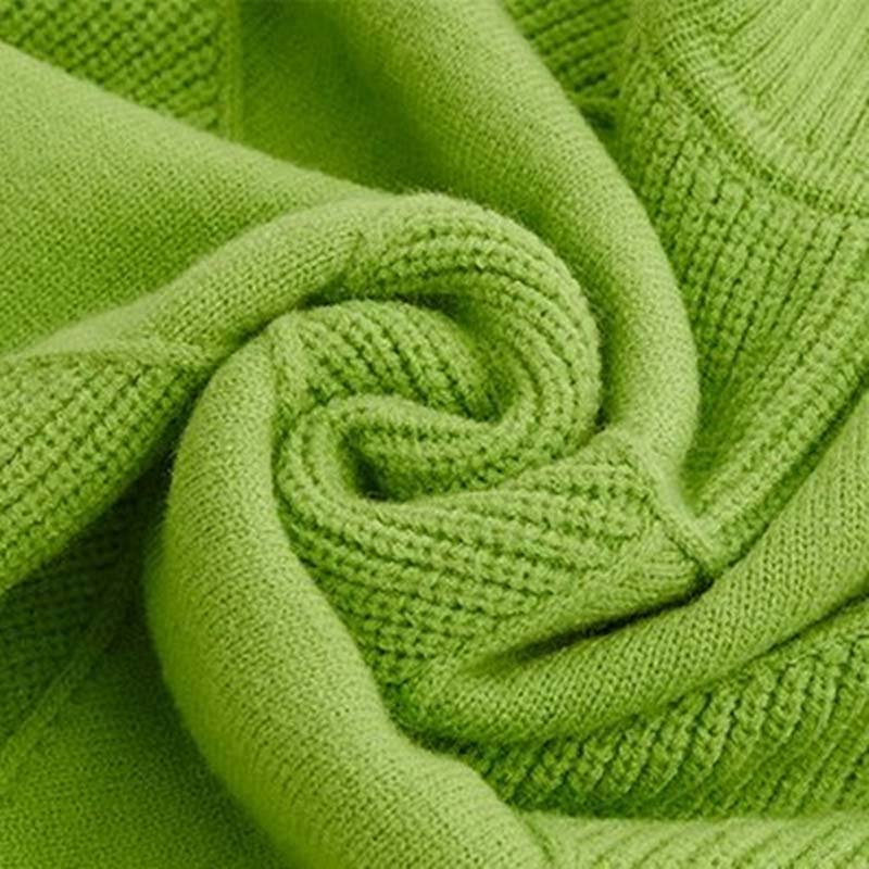 Kylie | Textured Knit Turtleneck Sweater