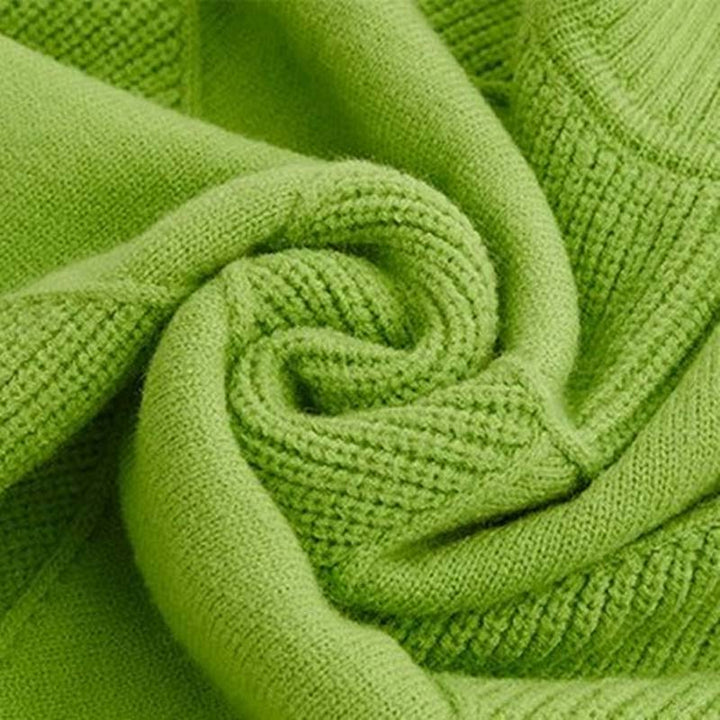Kylie | Textured Knit Turtleneck Sweater