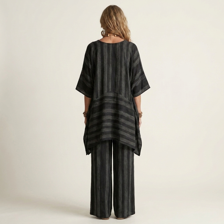 Kiara | Striped Set