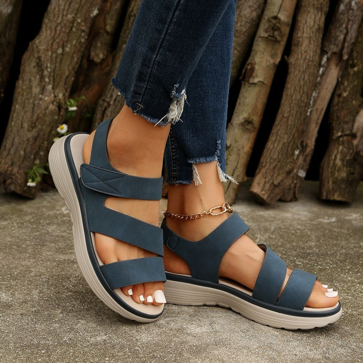 Alana | Zachte Platform Sandalen