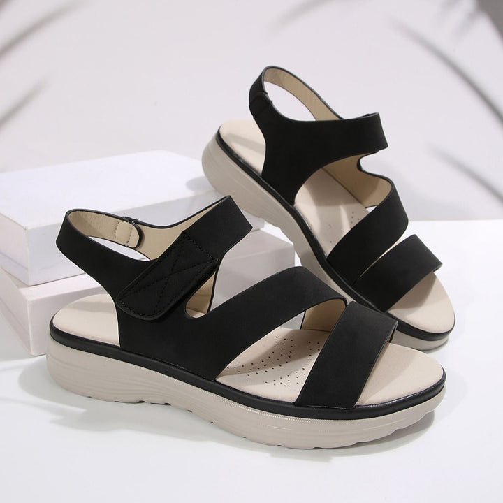 Alana | Zachte Platform Sandalen